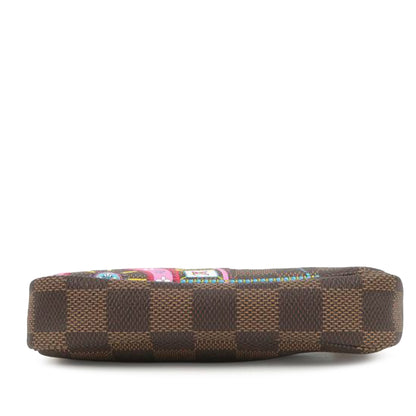 Louis Vuitton Damier Ebene Vivienne Holiday Mini Pochette Accessoires