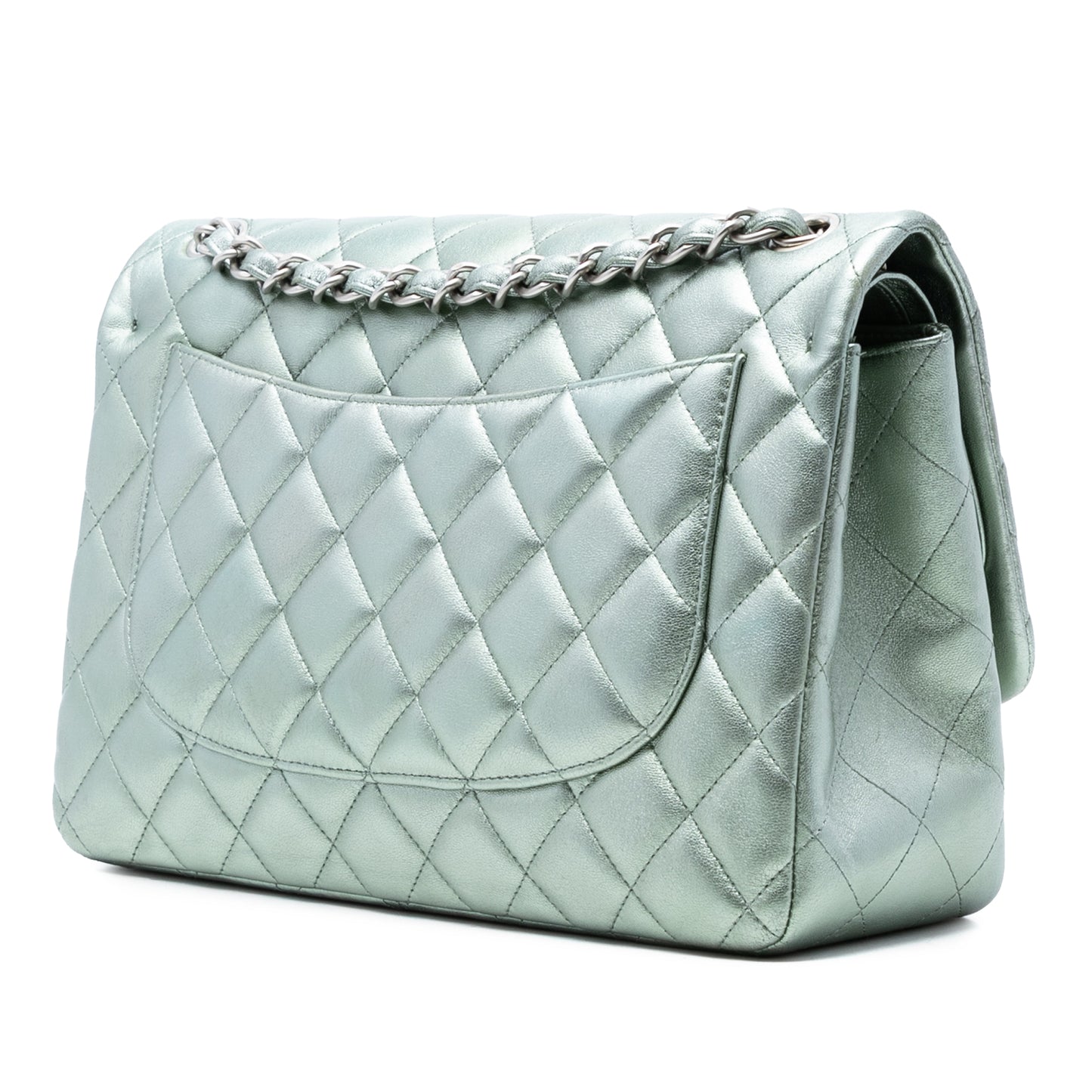 Chanel Metallic Jumbo