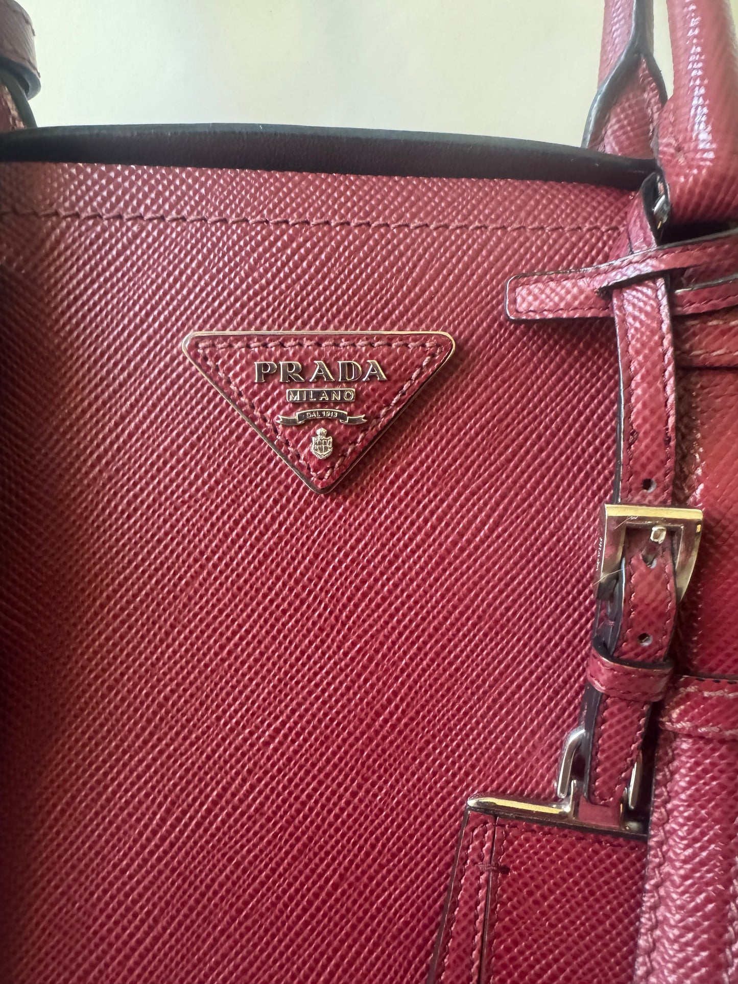 Prada Saffiano Cuir Double