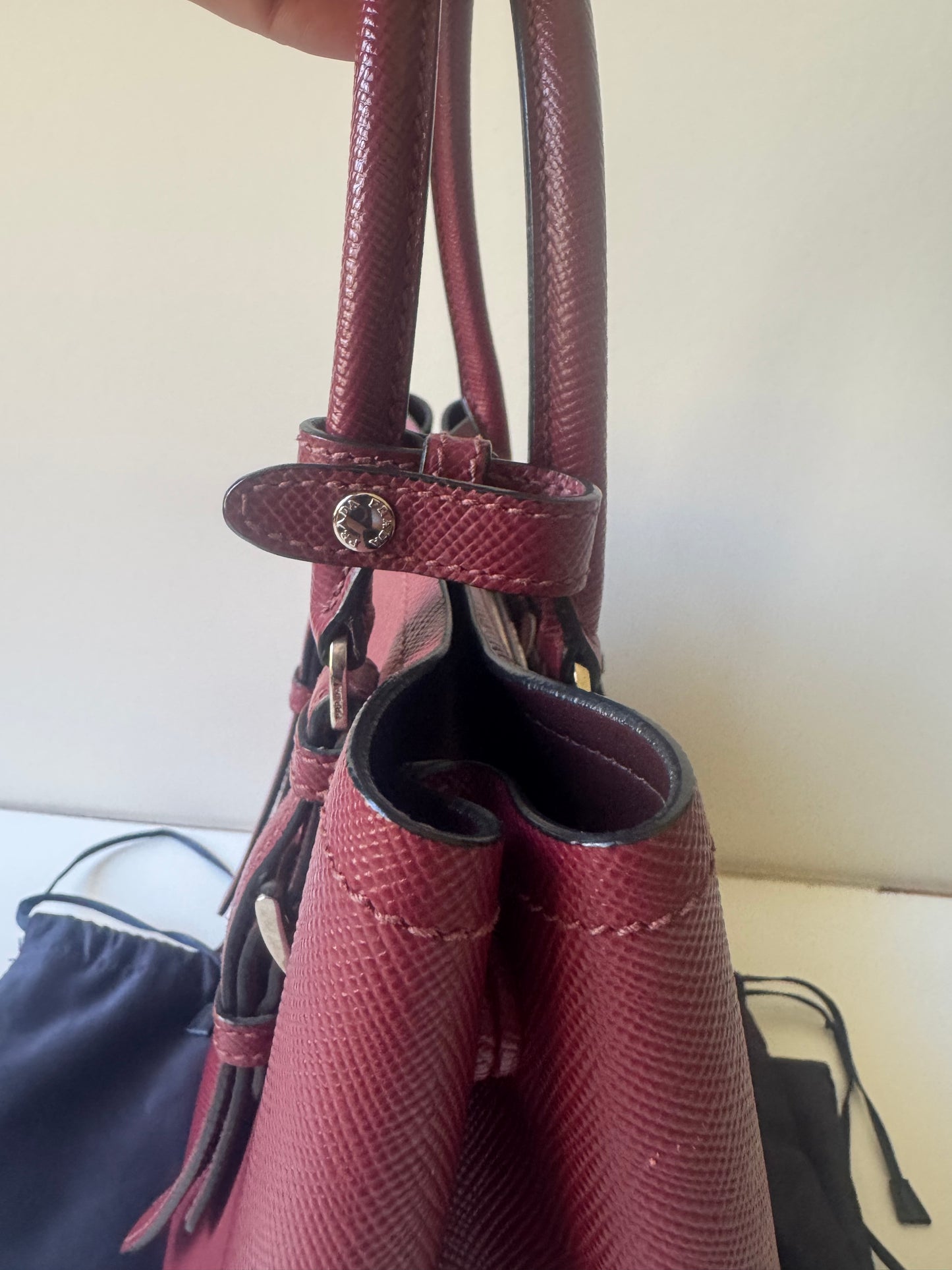 Prada Saffiano Cuir Double