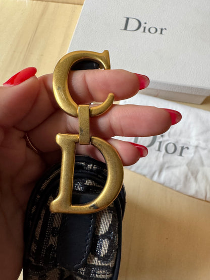 Dior Mini Saddle Jaquard
