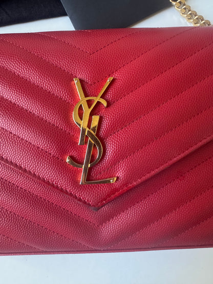 Saint Laurent Cassandre Wallet On Chain