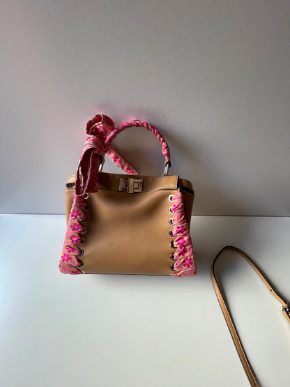 Fendi Mini Ribbon Whipstitch Pekaboo used bag