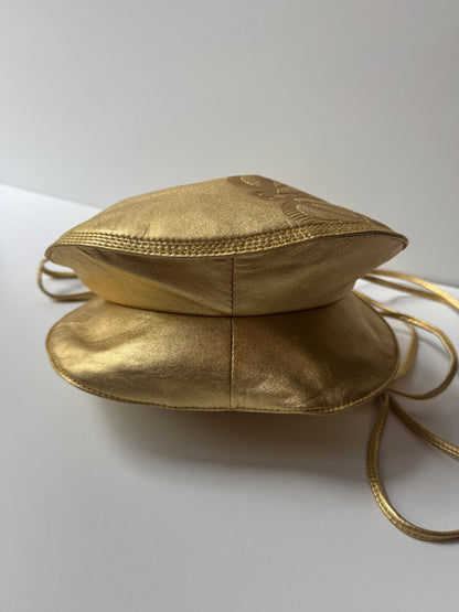 Loewe Anagram metallic Calfskin crossbody