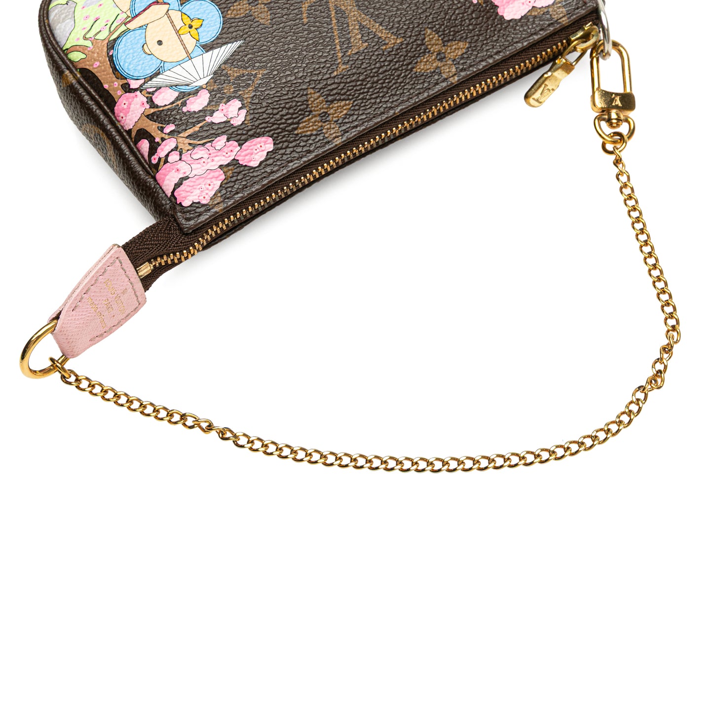 Louis Vuitton Monogram Vivienne Christmas Animation Japanese Garden Pochette Accessoires