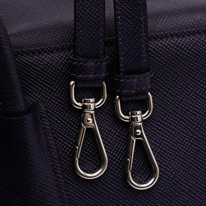 Prada Turnlock Twin Satchel
