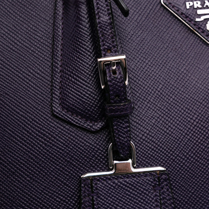 Prada Turnlock Twin Satchel