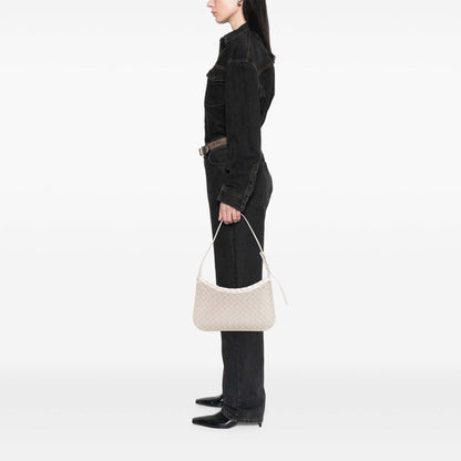 Bottega Veneta Intrecciato Cradle Fold Over Shoulder Bag