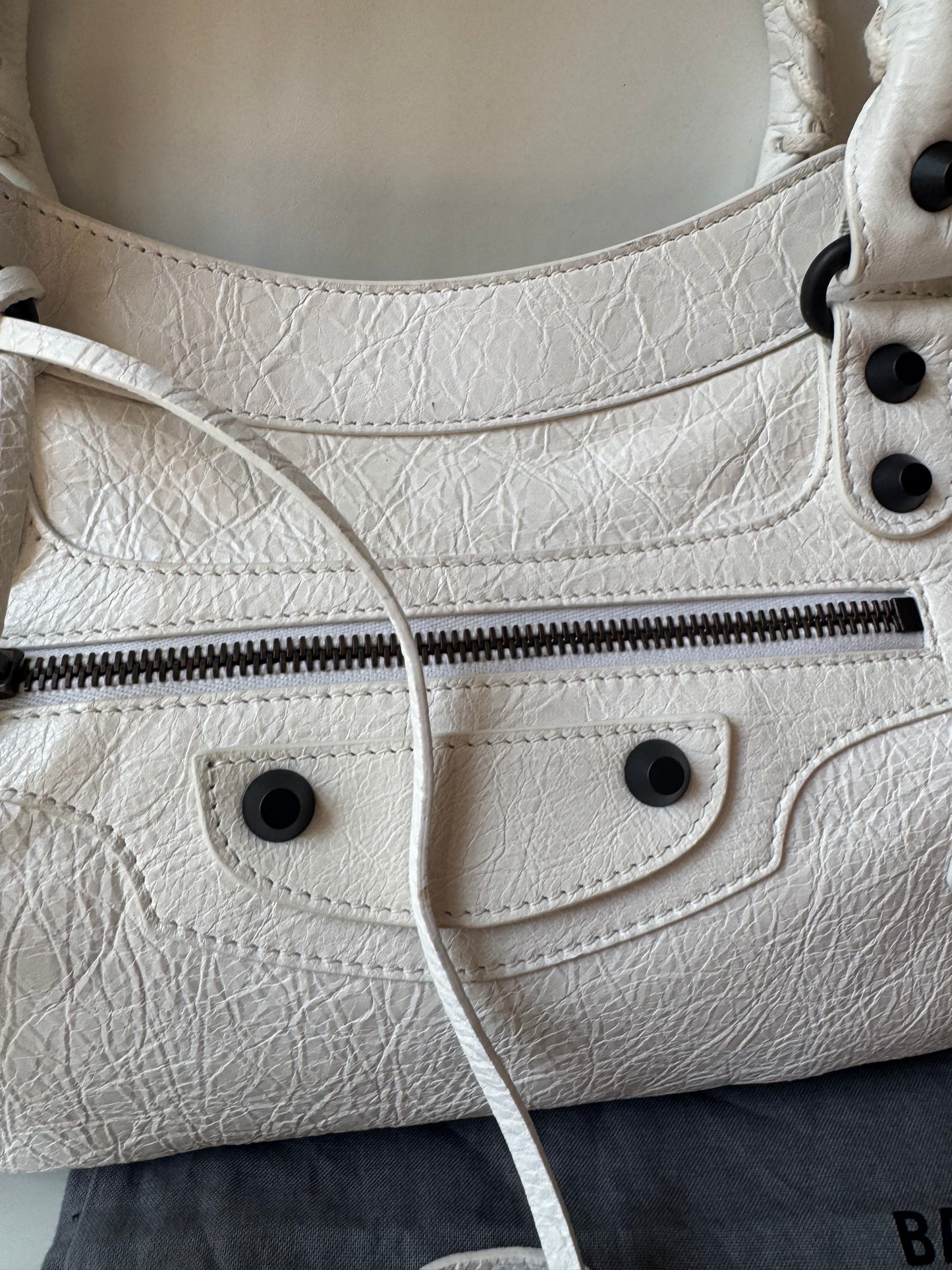 Balenciaga Lambskin Motocross Classic First secondhand Bag