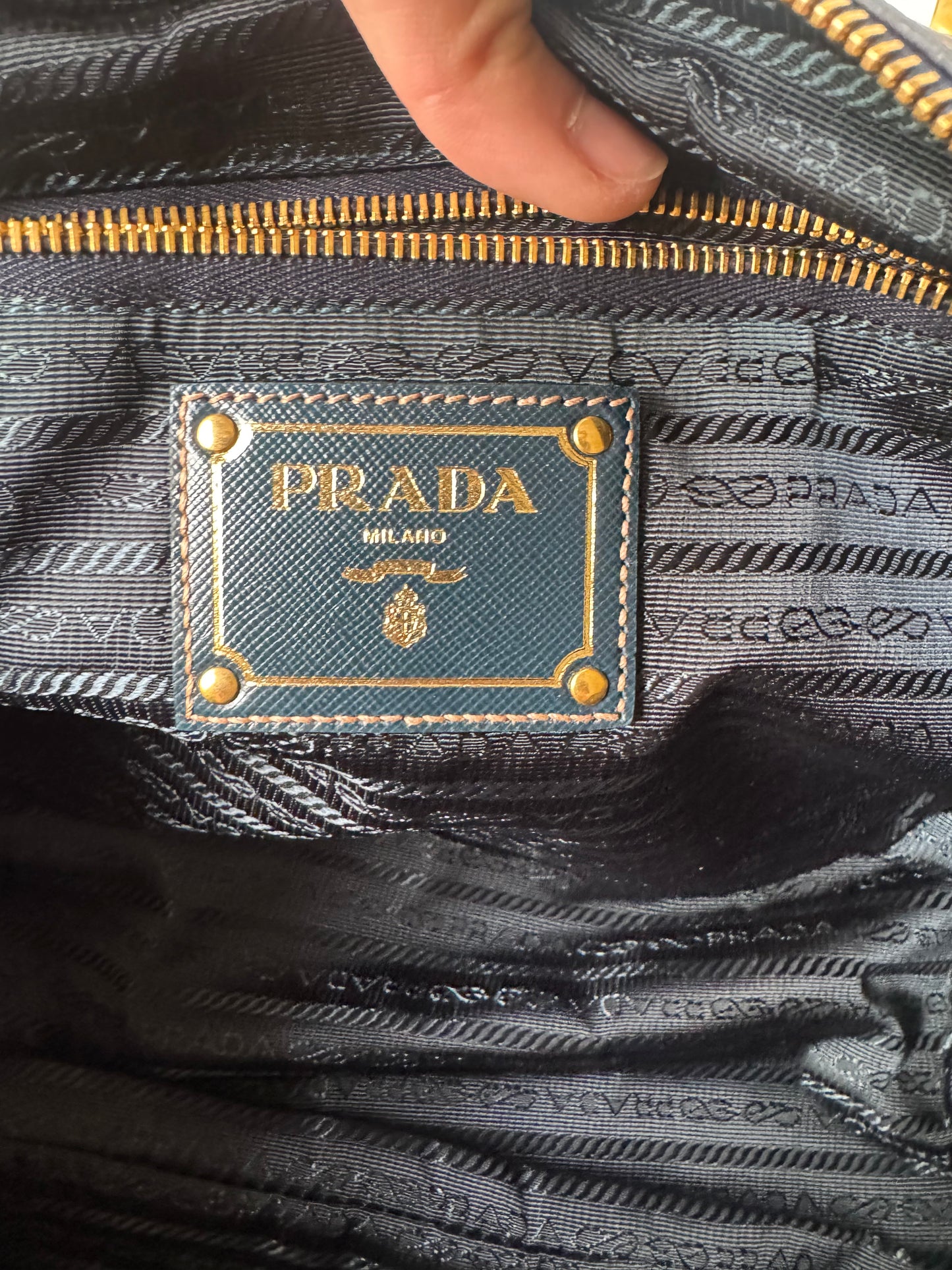Prada Trimmed Logo