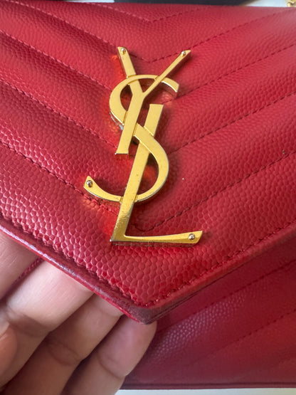 Saint Laurent Cassandre Wallet On Chain