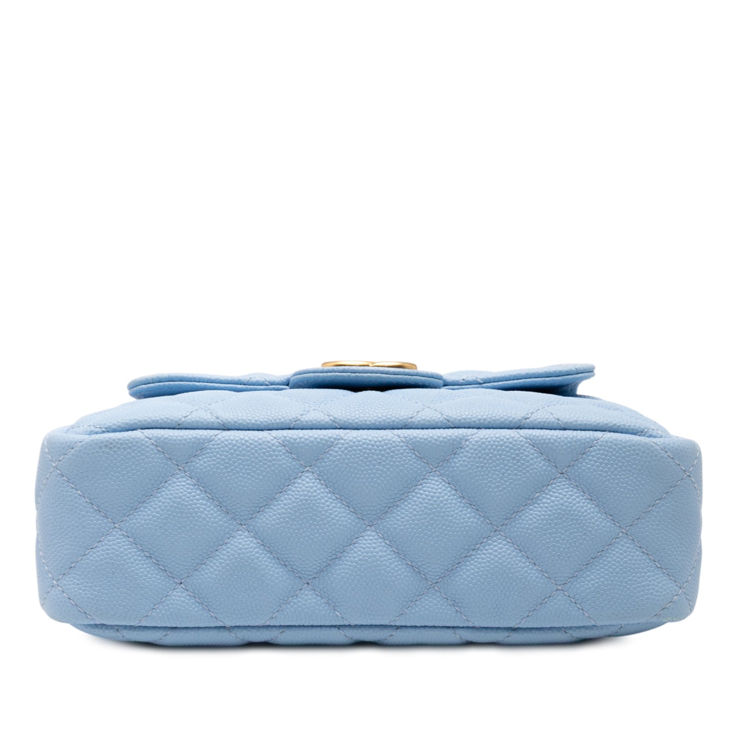 Chanel Crumpled Wavy CC Hobo Bag