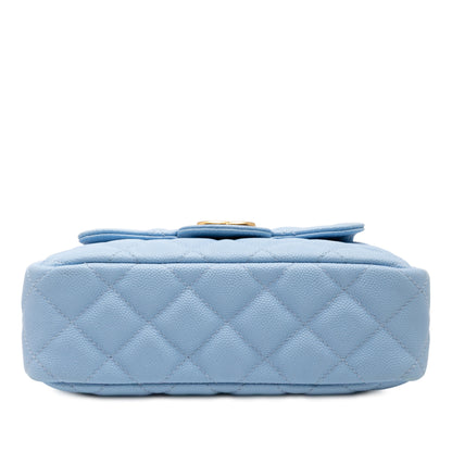 Chanel Crumpled Wavy CC Hobo Bag