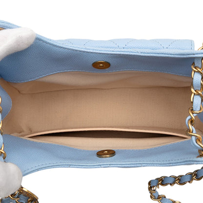 Chanel Crumpled Wavy CC Hobo Bag