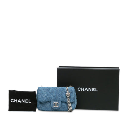 Chanel Camelia Sweetheart Flap Mini Rectangular