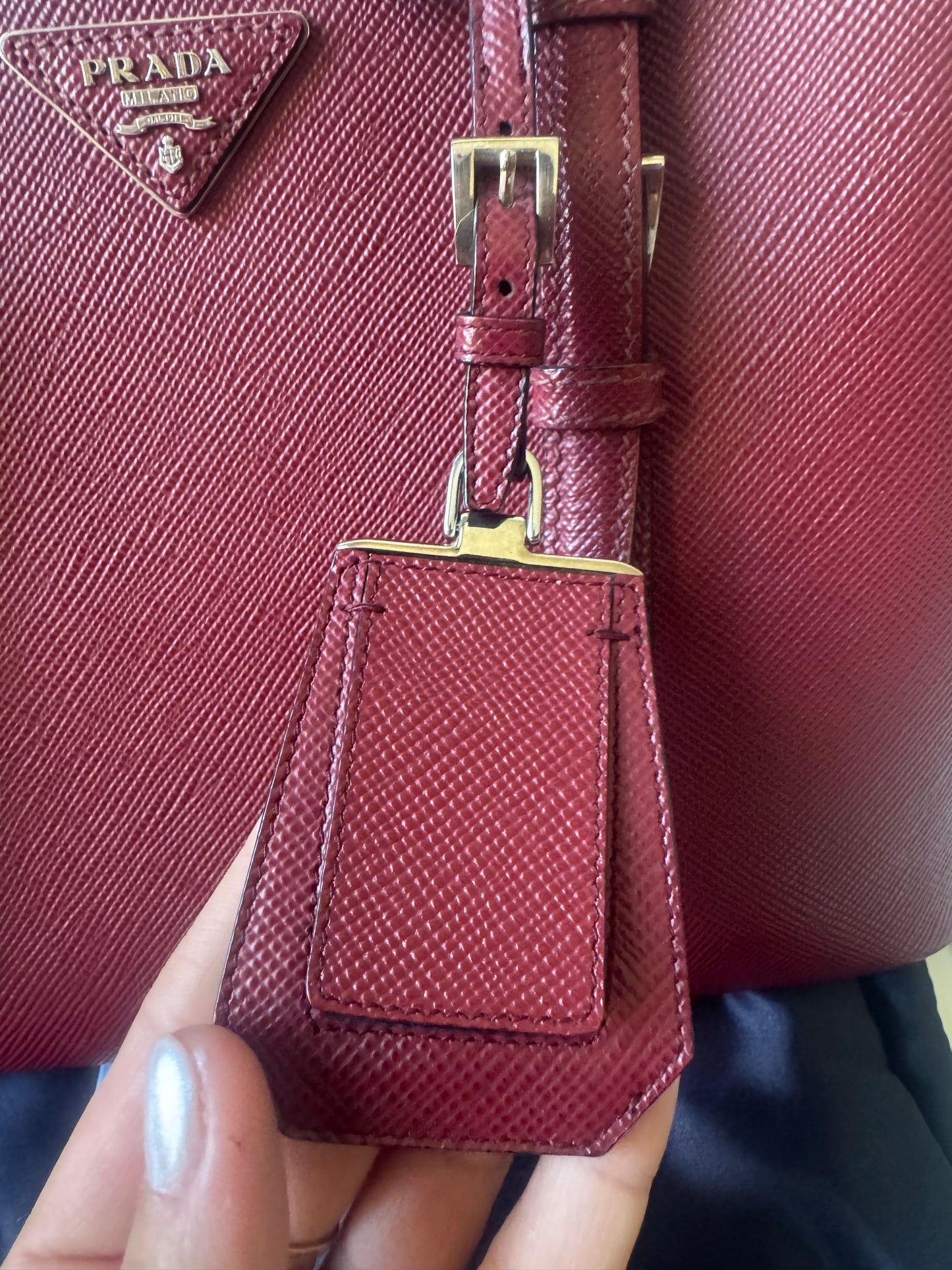 Prada Saffiano Cuir Double