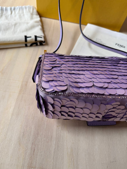 Fendi Mini Baguette Sequin