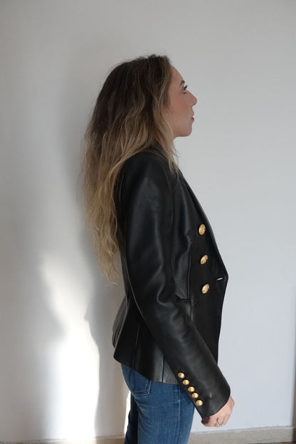 Balmain leather jacket