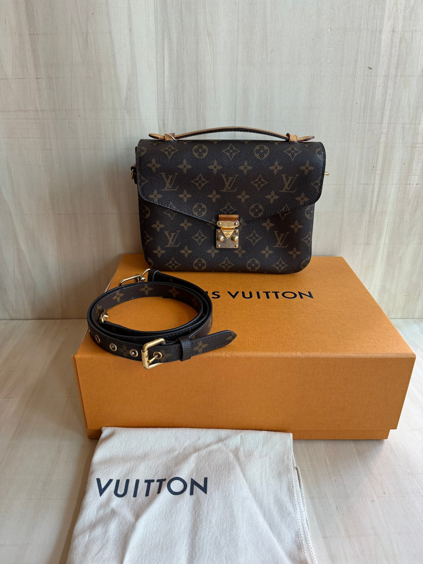 Louis Vuitton Monogram Pochette Metis