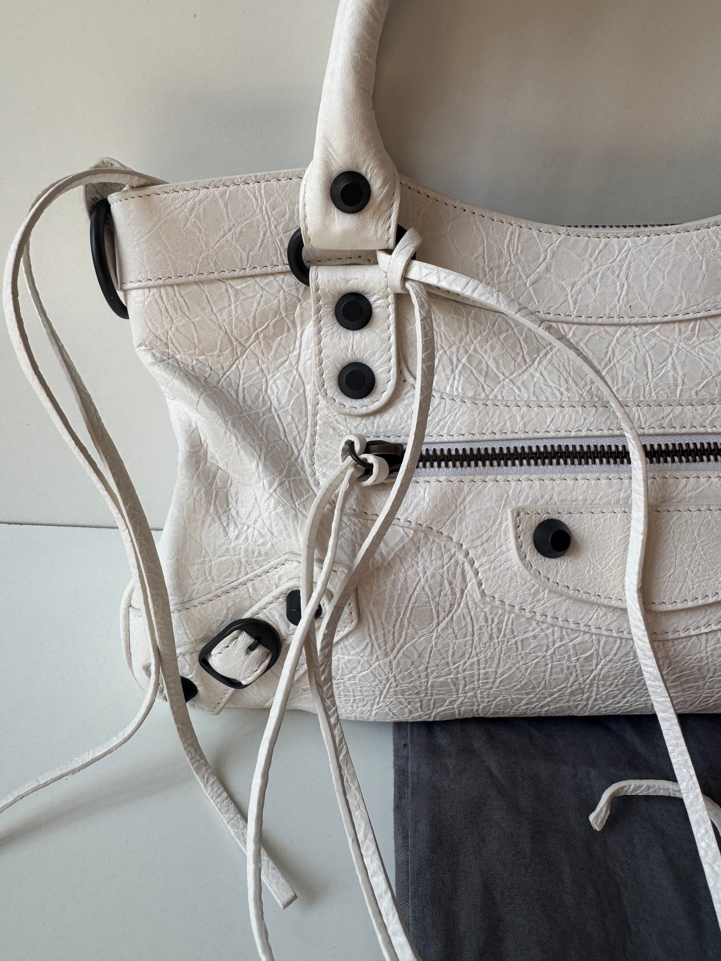 Balenciaga Lambskin Motocross Classic First secondhand Bag
