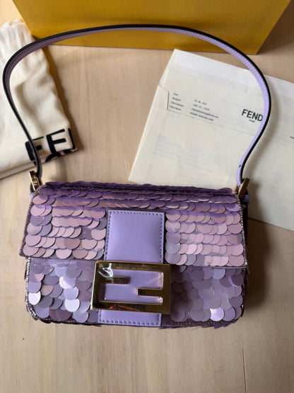 Fendi Mini Baguette Sequin