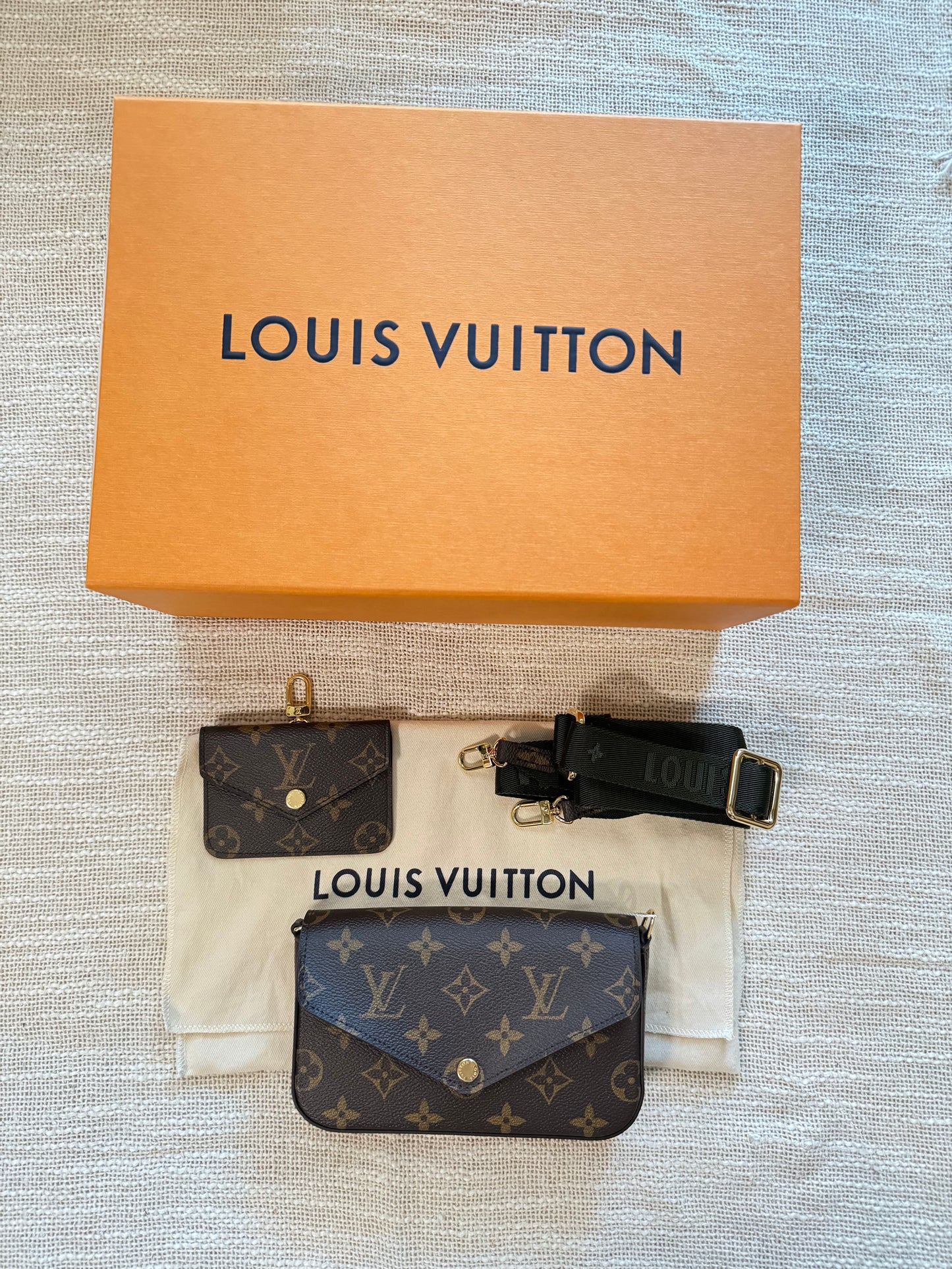 Louis Vuitton Monogram Félicie Strap and Go