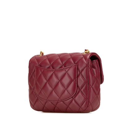 Chanel Mini Square Coco Heart Chain Flap