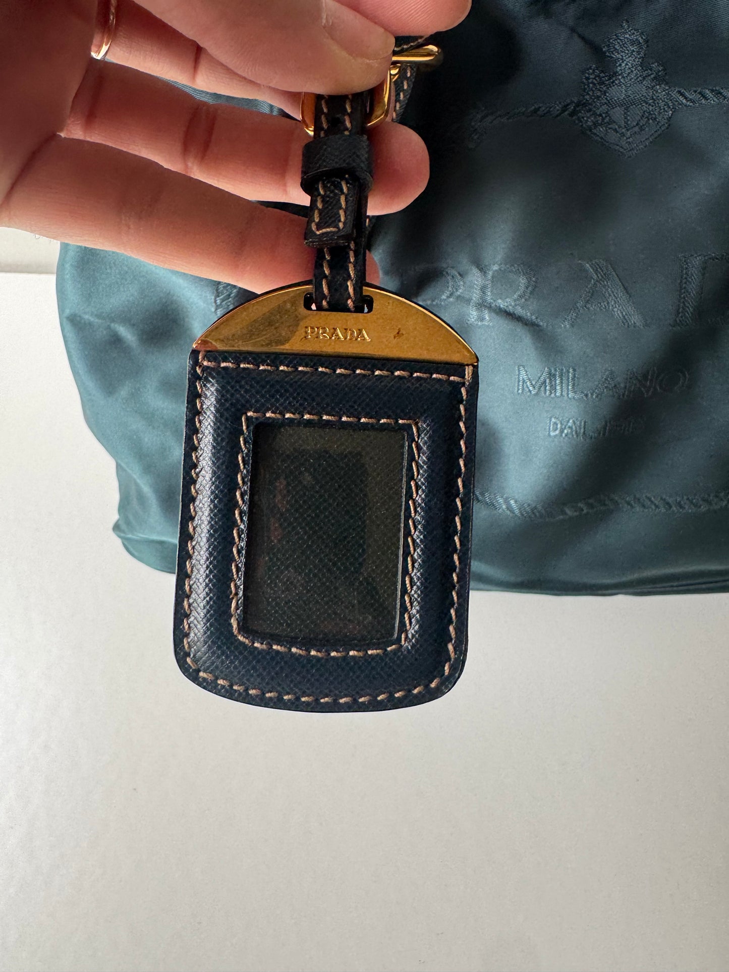 Prada Trimmed Logo
