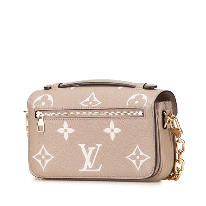 Louis Vuitton Monogram Empreinte Pochette Metis East West