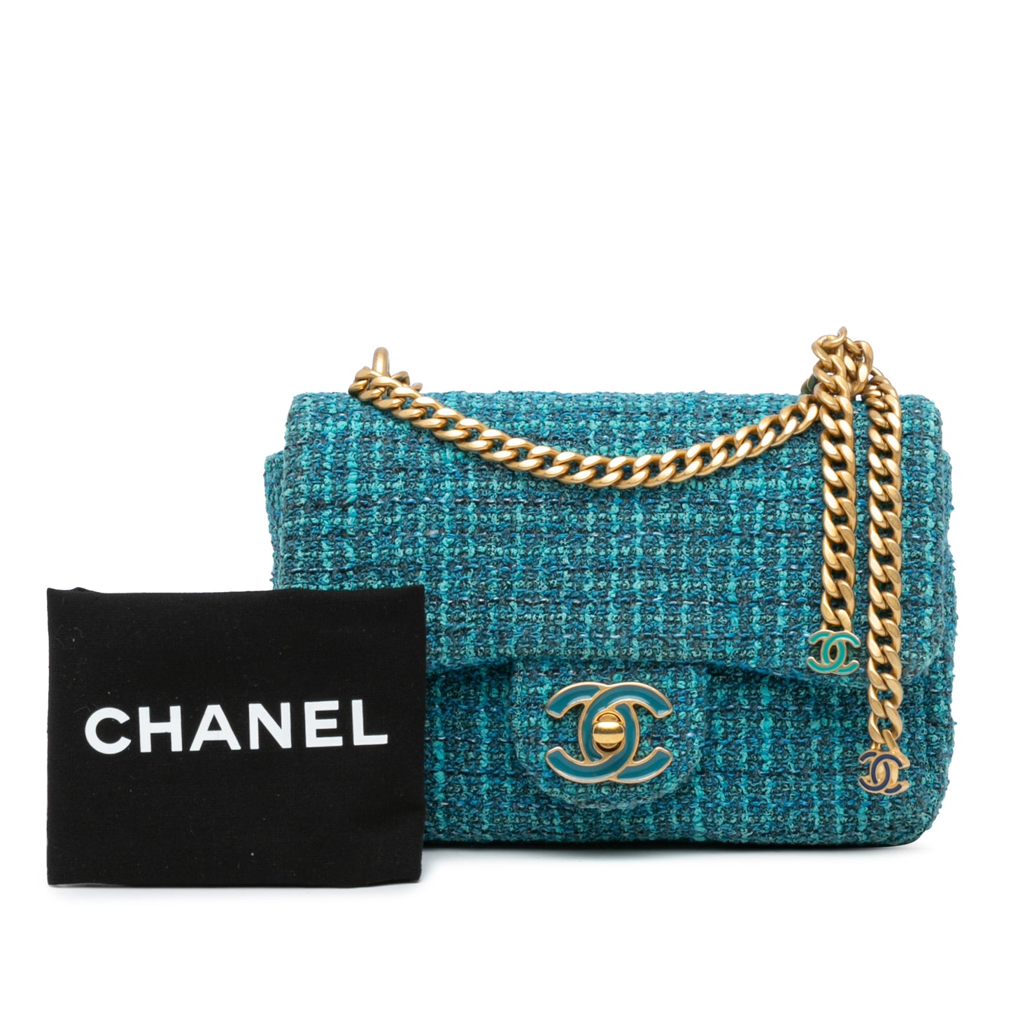 Chanel Mini Tweed pending CC flap