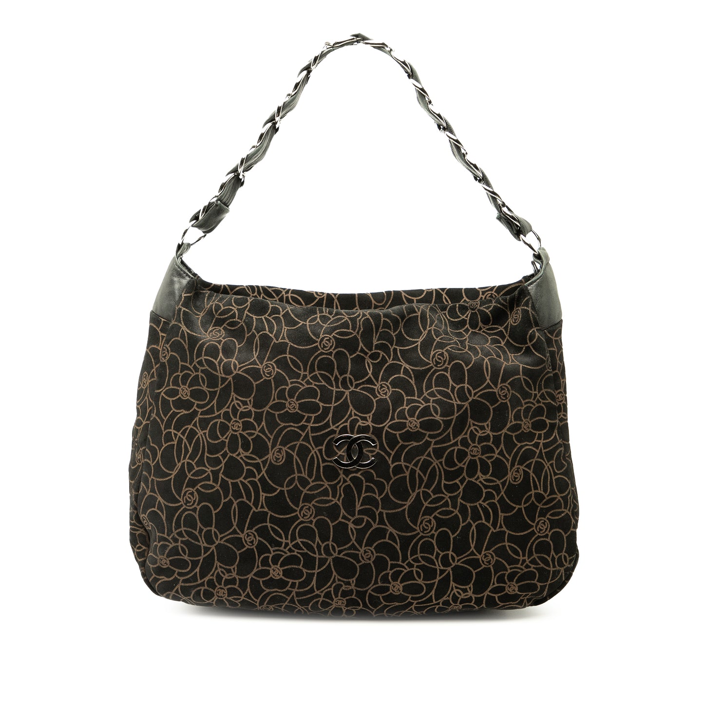 Chanel CC Camelia Hobo Bag