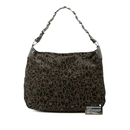 Chanel CC Camelia Hobo Bag
