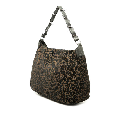 Chanel CC Camelia Hobo Bag