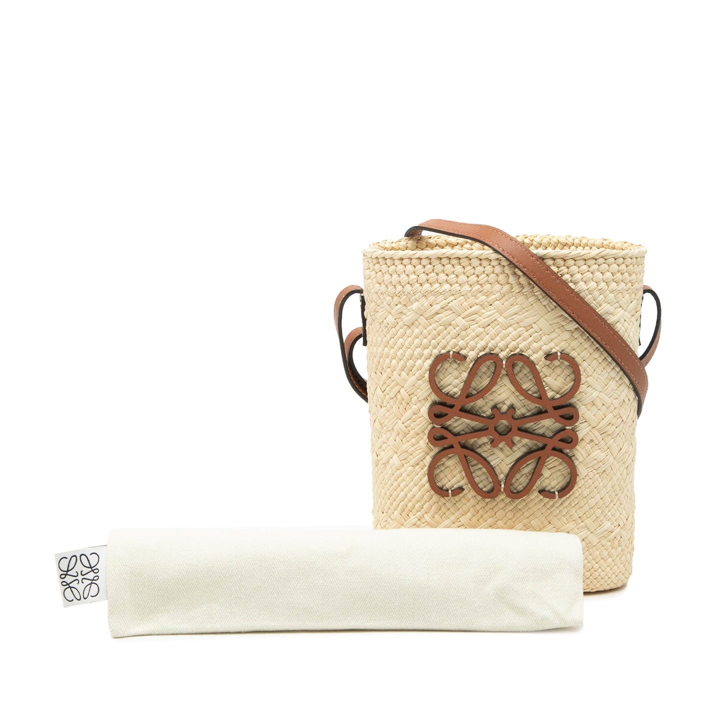 Borsa Loewe Paulas Ibiza Anagram Square Pocket Bucket Bag