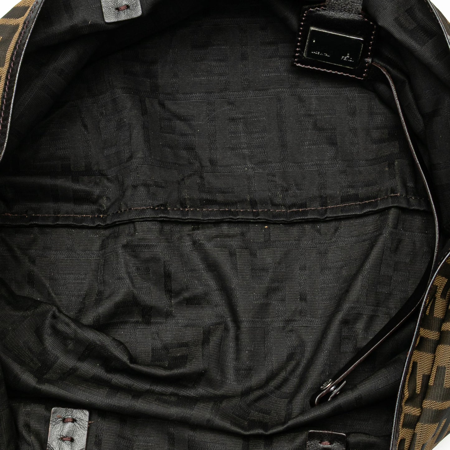 Fendi Zucca Canvas Roll Tote