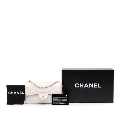 Chanel Mini Rectangular Iridescent Single Flap