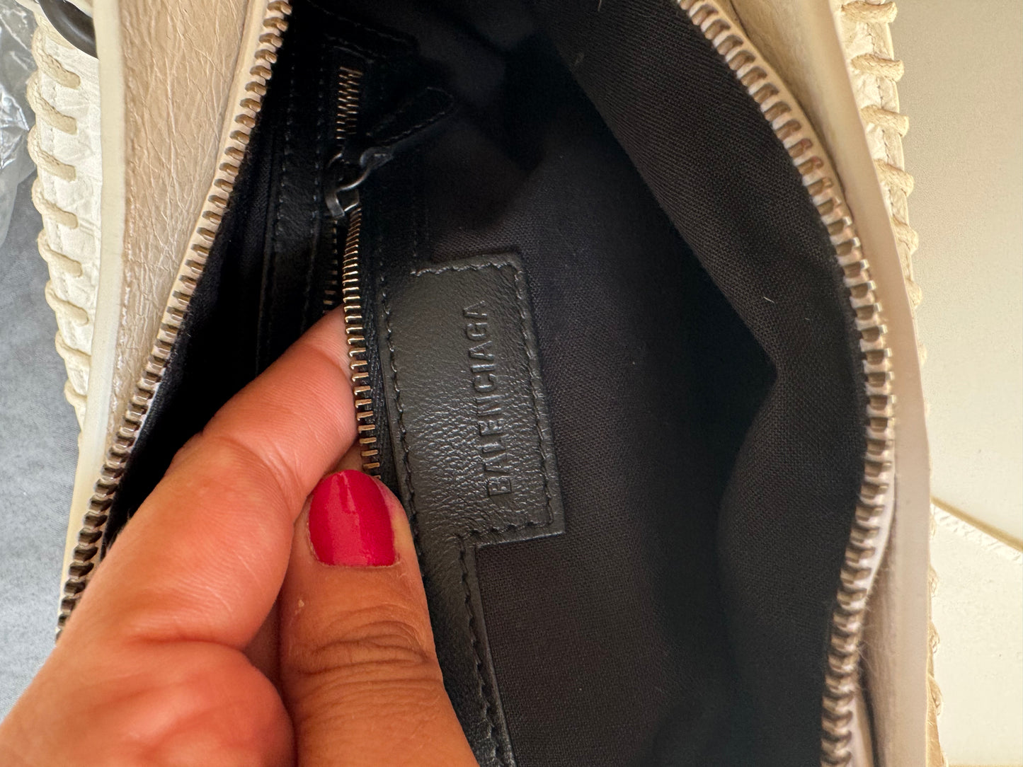 Balenciaga Lambskin Motocross Classic First secondhand Bag