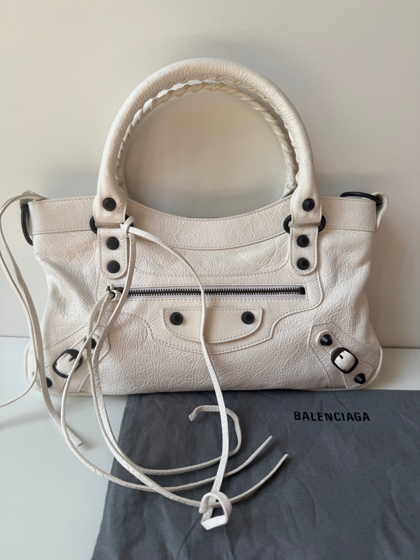 Balenciaga Lambskin Motocross Classic First secondhand Bag