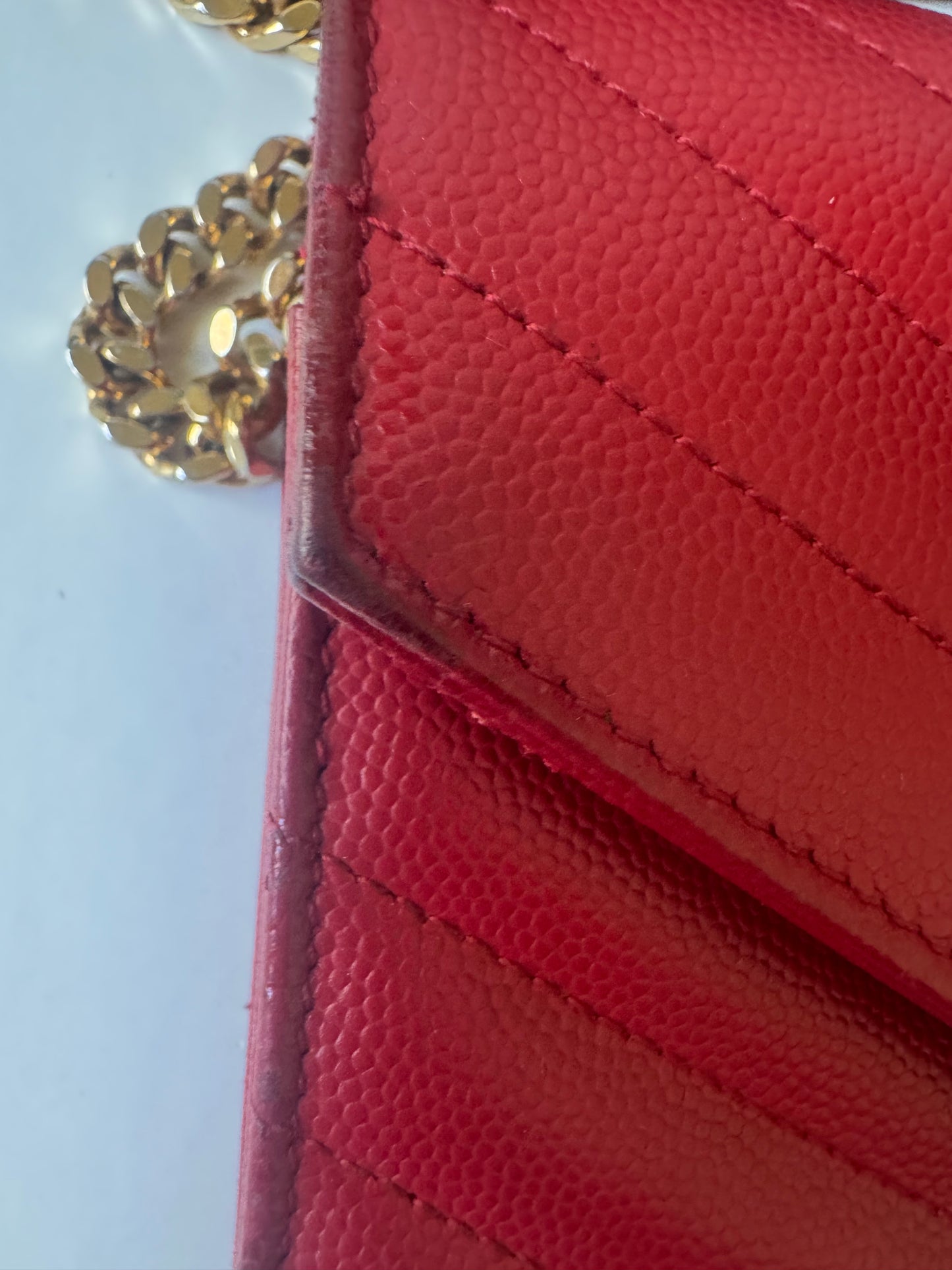 Saint Laurent Cassandre Wallet On Chain