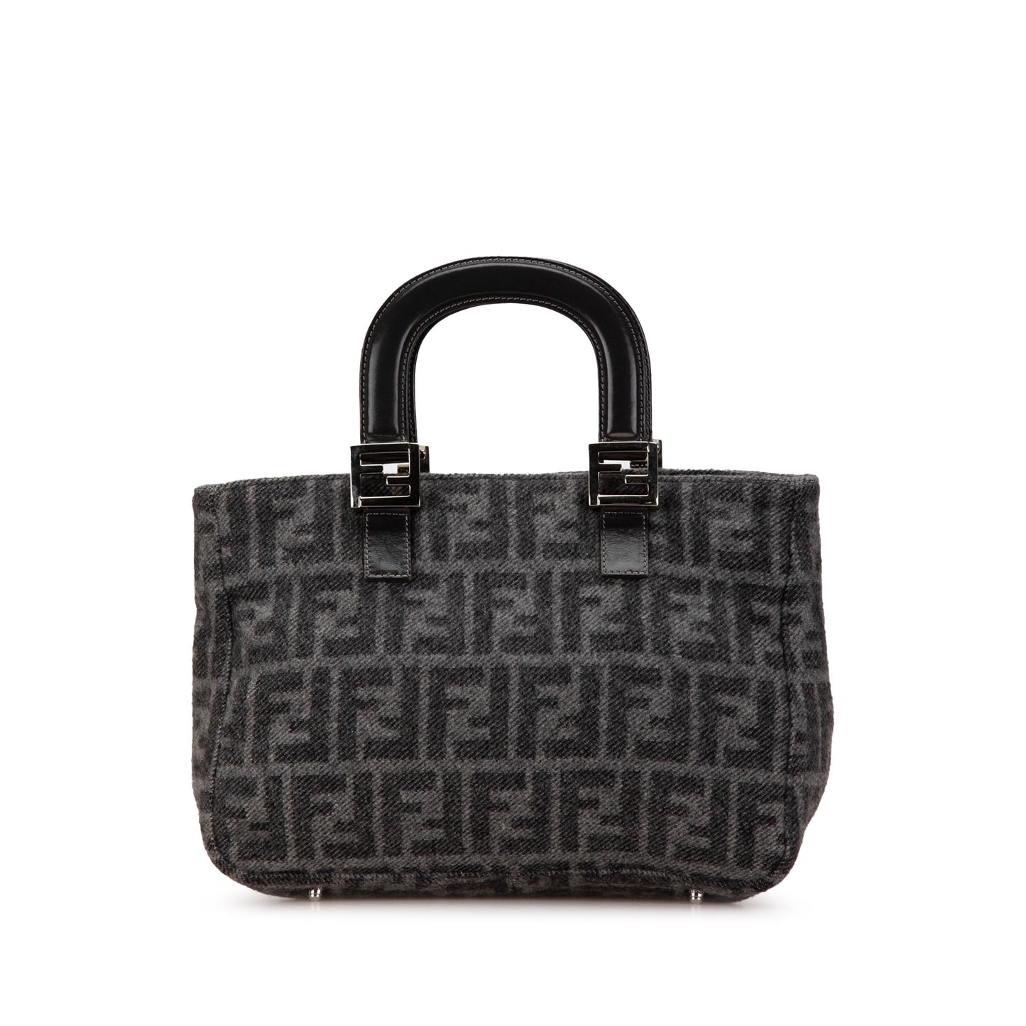 Fendi Small Zucca Wool Twins Tote