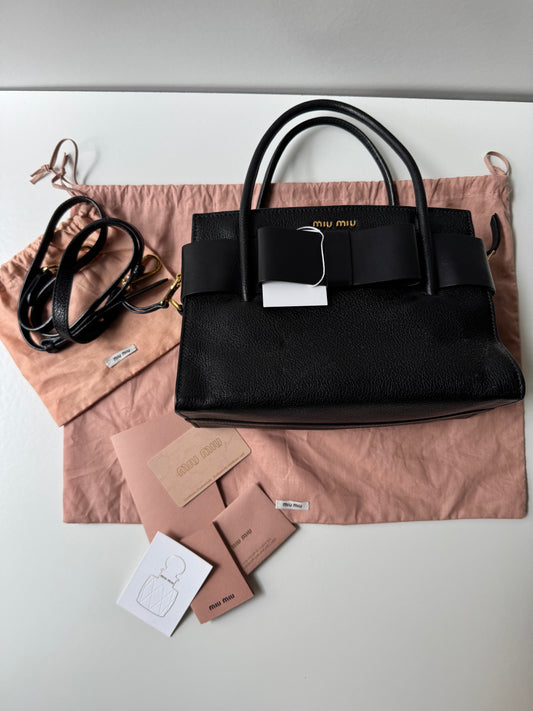 Miu Miu Madras Bow Bag