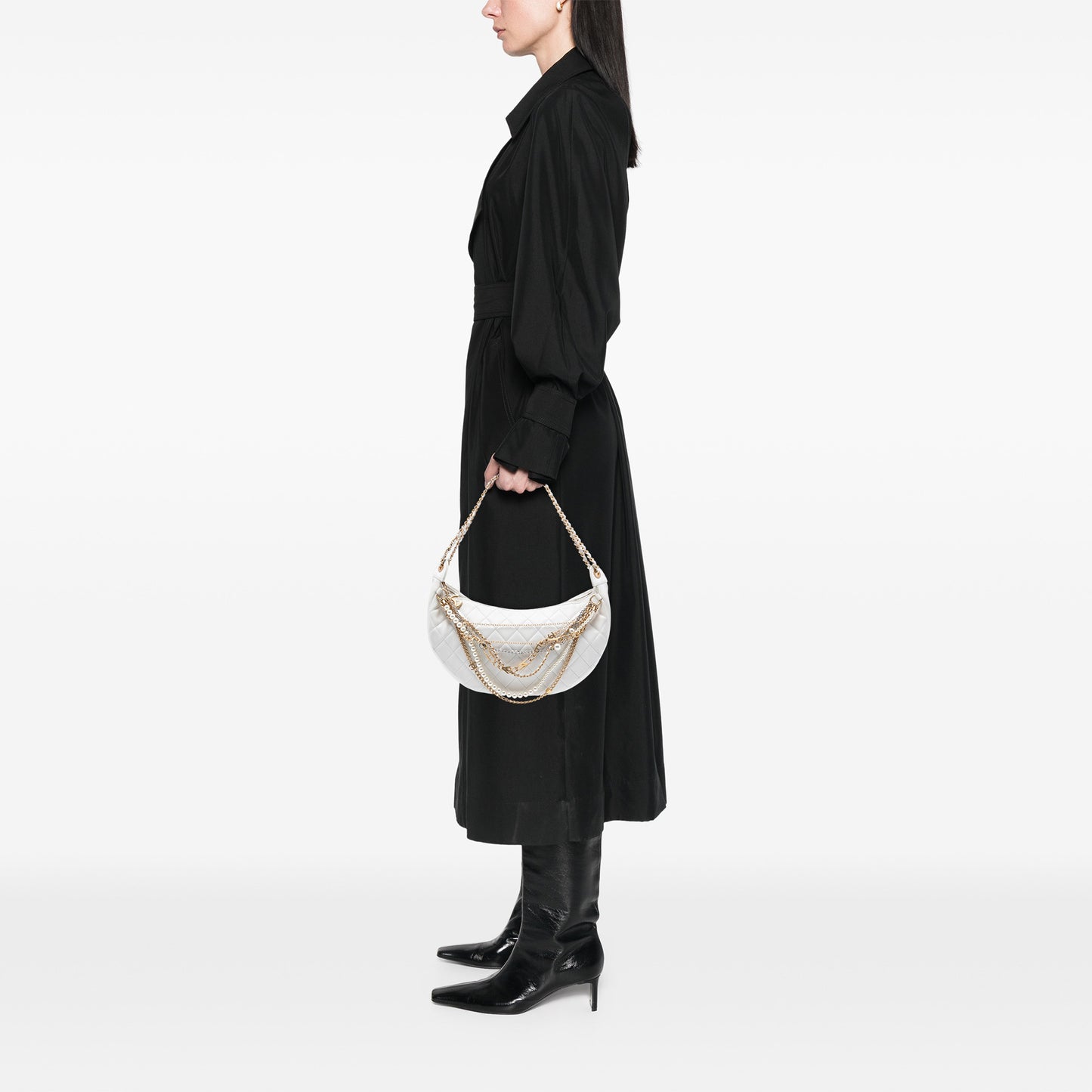 Chanel All About Chains Hobo