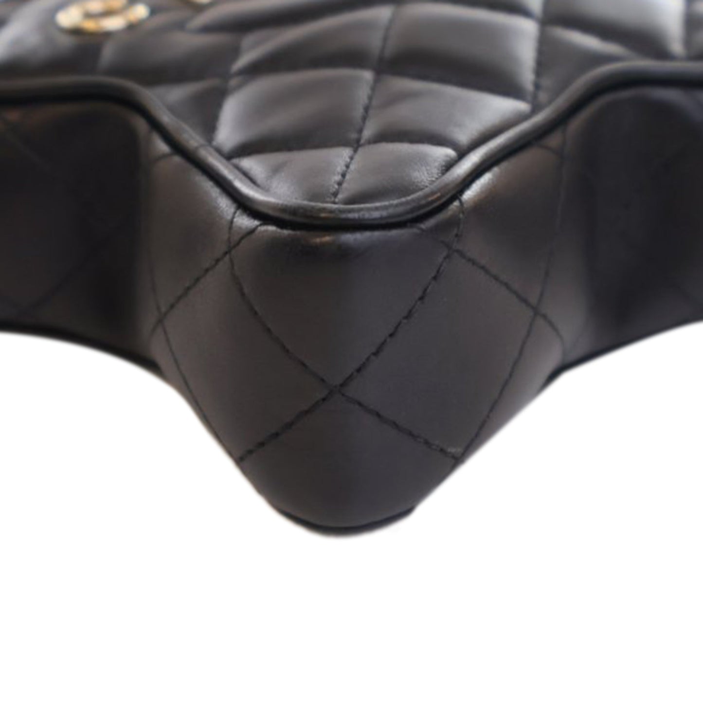 Chanel Quilted Lambskin Walk Of Fame Star Bag