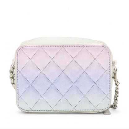 Chanel CC Quilted Gradient Metallic Calfskin preloved Camera Bag