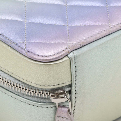 Chanel CC Quilted Gradient Metallic Calfskin preloved Camera Bag