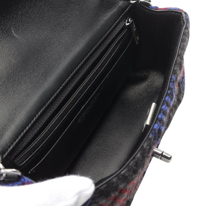 Chanel Mini Rectangular Classic Tweed Single preloved Flap bag
