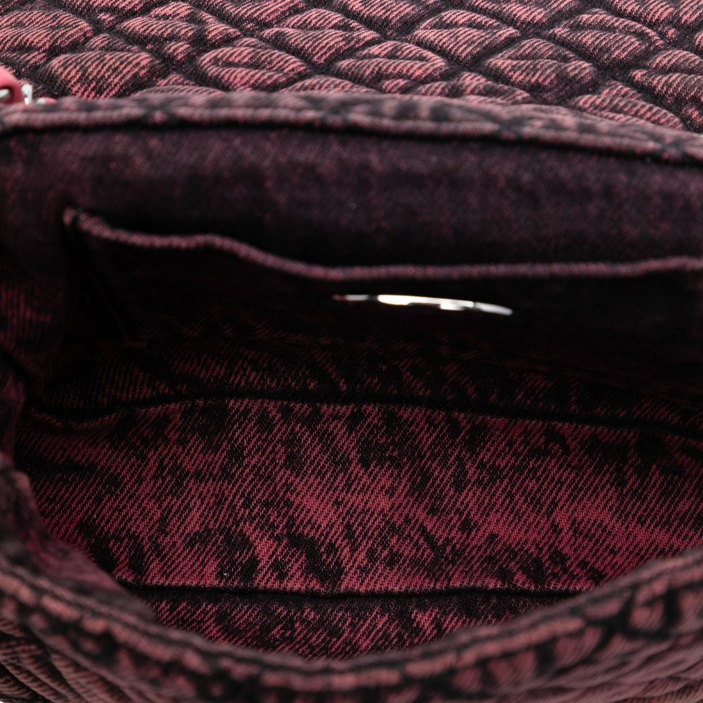 Chanel Small Square CC Quilted Denimpression Single preloved Flap