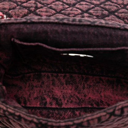 Chanel Small Square CC Quilted Denimpression Single preloved Flap