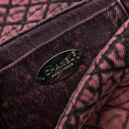 Chanel Small Square CC Quilted Denimpression Single preloved Flap
