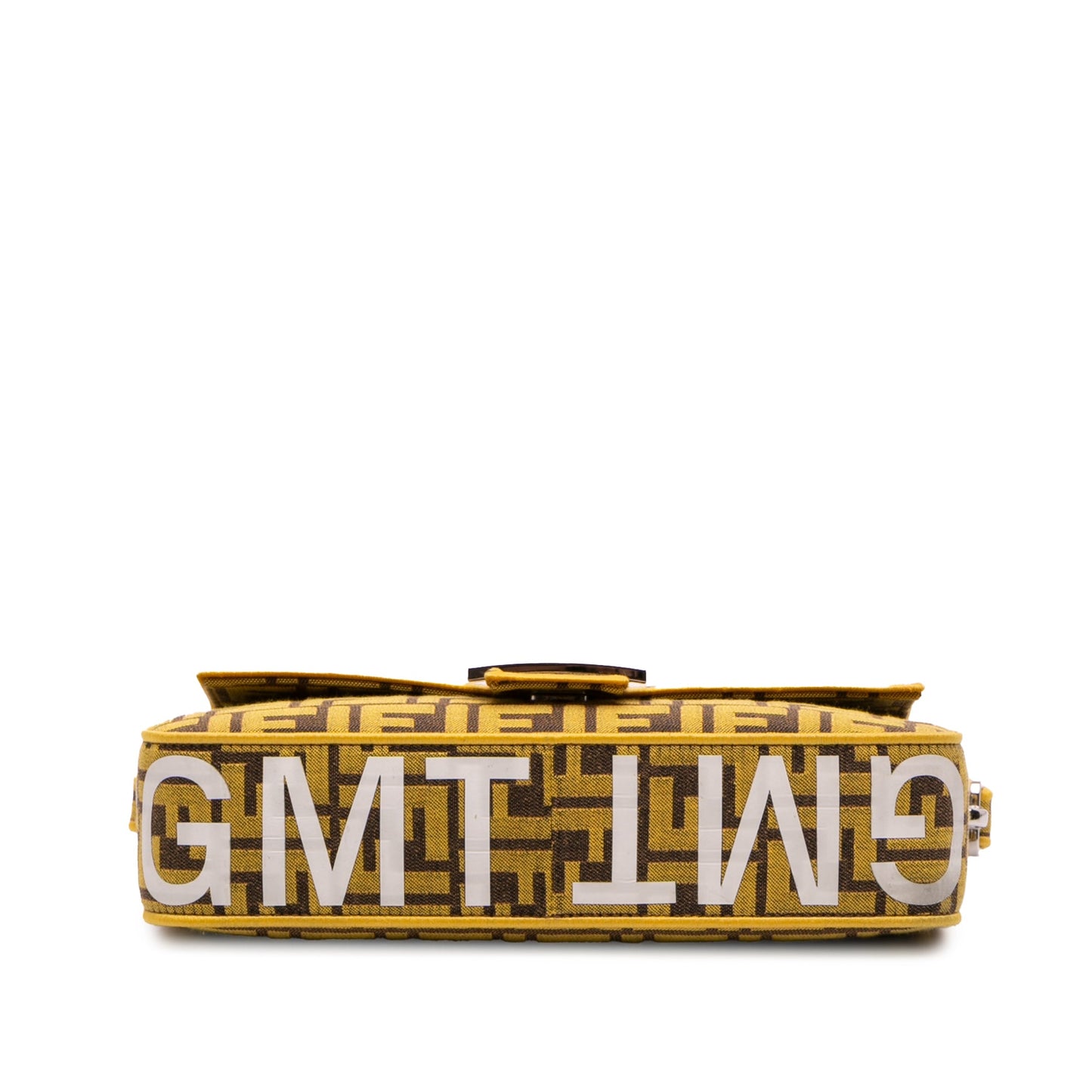 Fendi FRGMT x Zucca Embroidered Canvas Baguette Bag